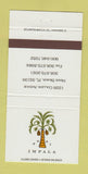 Matchbook Cover - Hotel Impala Miami Beach FL 30 Strike