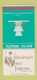 Matchbook Cover - Hotel Tropicana Las Vegas NV girlie casino 30 Strike