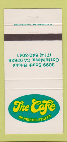 Matchbook Cover - The Cafe Costa Mesa CA 30 Strike