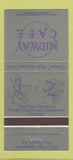 Matchbook Cover - Midway Cafe Fort Thomas KY 30 Strike