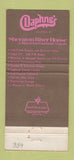 Matchbook Cover - Daphne's Sheraton River House Miami FL WEAR 30 Strike
