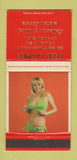 Matchbook Cover - Fred Latimer Match Collector London pinup #1 30 Strike