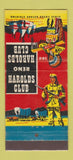Matchbook Cover - Harolds Club Casino Reno NV Indian 30 Stick