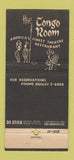 Matchbook Cover - Hotel Sahara Casino Las Vegas NV Tonga Room 30 Stick