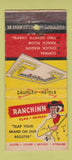 Matchbook Cover - Ranchinn Casino Elko NV WEAR  30 Stick