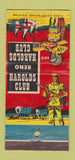 Matchbook Cover - Harolds Club Casino Reno NV Indian 30 Stick