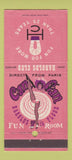 Matchbook Cover - Harolds Club Casino Reno NV girlie 30 Strike