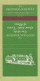 Matchbook Cover - Festinog Railroad Wales 30 Strike