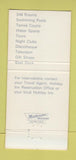 Matchbook Cover - Holiday Inn St Thomas US Virgin Islands 30 Strike