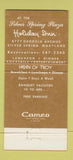 Matchbook Cover - Trojan Horse Restaurant Holiday Inn Silver Spring MD 30 Strike