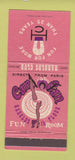 Matchbook Cover - Harolds Club Casino Reno NV girlie 30 Strike