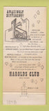 Matchbook Cover - Harolds Club Casino Reno NV girlie 30 Strike