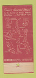 Matchbook Cover - Hotel Mapes Reno NV casino  30 Stick