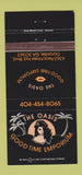 Matchbook Cover - Good Time Emporium Doraville GA The Oasis 30 Strike