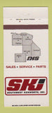 Matchbook Cover - Southwest Kenworth Trucking NV AZ UT WY NM 30 Strike