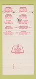 Matchbook Cover - Southwest Kenworth Trucking NV AZ UT WY NM 30 Strike
