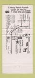 Matchbook Cover - Cherry Patch Ranch NV BRothel 30 Strike