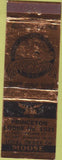 Matchbook Cover - Matchbook Cover Moose Lodge Princeton WV WORN