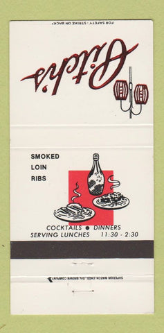Matchbook Cover - Pitch's Restaurant Milwaukee WI 30 Strike