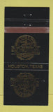 Matchbook Cover - Willie G's Seafood Steak Houston TX 30 Strike