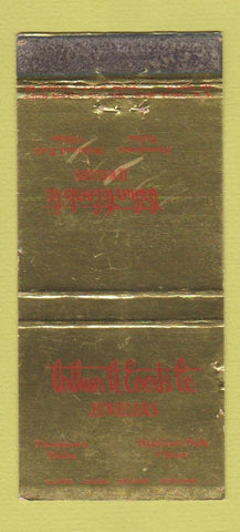 Matchbook Cover - Arthur Everts Jewelry Highland Park Dallas TX WEAR 30 Stick