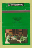 Matchbook Cover - Musterring Leeuwarden Netherlands WEAR 40 Strike
