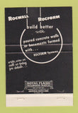Matchbook Cover - Rocform Rocwall Concrete Detroit MI 40 Strike