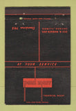 Matchbook Cover - Paul Marr Theatrical Agent Chicago IL 40 Strike