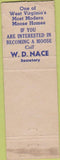 Matchbook Cover - Matchbook Cover Moose Lodge Beckley WV