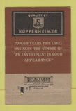 Matchbook Cover Kuppenheimer Men's Clothes Alameda San Leandro CA WEAR 40 Strike