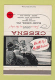 Matchbook Cover - Cessna Airplanes Charleston WV #3 40 Strike