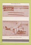 Matchbook Cover - Aircraft Engineering Los Angeles CA #1 Round World 40 Strike
