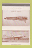 Matchbook Cover - Aircraft Engineering Los Angeles CA #2 Lockheed 40 Strike