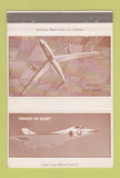 Matchbook Cover - Aircraft Engineering Los Angeles CA #3 Douglas F4D 40 Strike