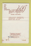 Matchbook Cover - Streater Store Fixtures Minneapolis MN Convention 40 Strike