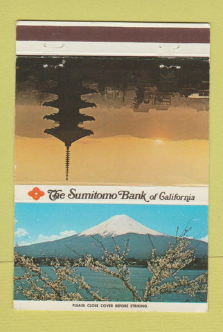 Matchbook Cover - Sumitomo Bank of California Oxnard CA 40 Strike