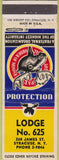 Matchbook Cover - Matchbook Cover Moose Lodge Syracuse NY