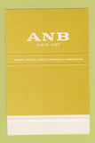 Matchbook Cover - Auburn National Bank AL SAMPLE 40 Strike