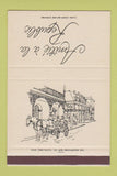 Matchbook Cover - Amitie a la Republic Republic Steel SAMPLE 40 Strike