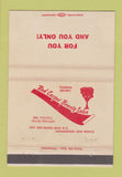 Matchbook Cover - Red Carpet Beauty Salon Albuquerque NM WEAR 40 Strike