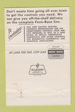 Matchbook Cover - Penn Basco Controls 40 Strike