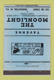 Matchbook Cover - The Moonlight Charleston WV 40 Strike