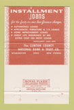 Matchbook Cover - Clinton County Bank Wilmington New Vienna OH 40 Strike