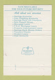 Matchbook Cover - Richmond Hill Savings Bank  40 Strike