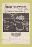Matchbook Cover - Arena Restaurant Somerville NJ 40 Strike