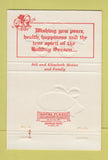 Matchbook Cover - Tower Steak House Mountainside NJ Christmas 40 Strike