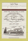 Matchbook Cover - Roberts Country Manor West Portal NJ 40 Strike