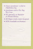 Matchbook Cover - Cover Girls Strip Club Valley Brook OK WEAR 40 Strike