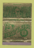 Matchbook Cover - Baylor University Waco TX Bears WORN 40 Strike