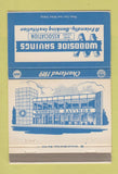 Matchbook Cover - Woodside Savings and Loan NY Flushing Babylon 40 Strike